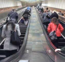 Airport Escalator